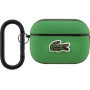 Lacoste Petit Pique Croc Logo Patch obal s karabinou pro AirPods Pro 2 - zelený