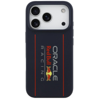 Oracle Red Bull Racing Vertical Logo silikonový kryt s MagSafe pro iPhone 17 Pro - tmavě modrý