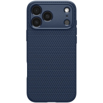 Spigen Liquid Air kryt pro iPhone 17 Pro - tmavě modrý