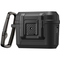 Spigen Lock Fit odolný obal s karabinou pro AirPods Pro 3 - černý