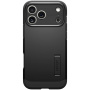 Spigen Tough Armor T odolný kryt se stojánkem a MagSafe pro iPhone 17 Pro - černý