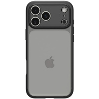 Spigen Ultra Hybrid transparentní kryt s barevným rámečkem pro iPhone 17 Pro - černý