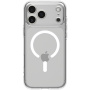 Spigen Ultra Hybrid transparentní kryt s bílým MagSafe pro iPhone 17 Pro - čirý