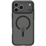 Spigen Ultra Hybrid matný transparentní kryt s MagSafe pro iPhone 17 Pro - černý