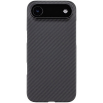 Tactical Aramid kryt se vzorem karbonových vláken a MagSafe pro iPhone Air - tmavě šedý
