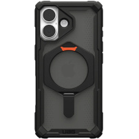 UAG Plasma XTE extrémně odolný kryt s MagSafe a výklopným stojánkem pro iPhone 17 - černý