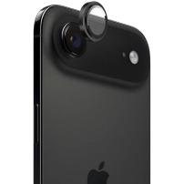 FIXED Camera Glass tvrzené sklo s hliníkovým rámečkem k ochraně čočky fotoaparátu pro iPhone Air - černé