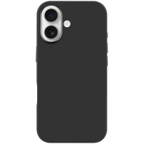 FIXED MagFlow silikonový kryt s MagSafe pro iPhone 17 - černý