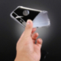 Zrcadlový ochranný kryt pro Apple iPhone 8 Plus / 7 Plus - černý