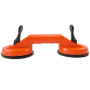 Držák s přísavkami a madlem - 32 cm - oranžový