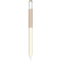 Dvoubarevný silikonový obal pro Apple Pencil (USB-C) - béžový