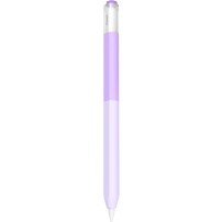 Dvoubarevný silikonový obal pro Apple Pencil (USB-C) - fialový