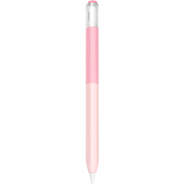 Dvoubarevný silikonový obal pro Apple Pencil (USB-C) - růžový