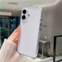 Matný transparentní kryt pro iPhone 17 - čirý