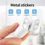 Ochranná samolepka proti prachu do nabíjecího pouzdra pro AirPods Pro 3 - stříbrná