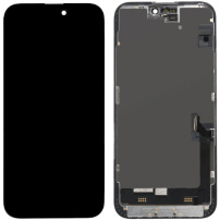 Refurbished Original OLED displej s dotykovým sklem a rámečkem pro iPhone 15 Plus