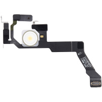Flex kabel s bleskem a mikrofonem pro iPhone 14 Pro Max - zlatý