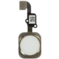 Náhradní Home Button s flex kabelem pro iPhone 6S Plus - zlatý