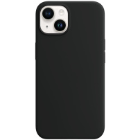 Silikonový kryt s MagSafe pro iPhone 14 - černý