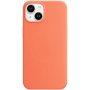 Silikonový kryt s MagSafe pro iPhone 14 - oranžový