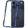 Luphie ochranný kovový rámeček pro iPhone 17 Pro - tmavě modrý