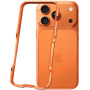 Luphie ochranný kovový rámeček pro iPhone 17 Pro - oranžový