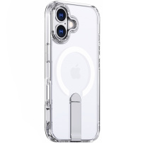 Kryt s výklopným stojánkem a MagSafe pro iPhone 17 - čirý