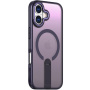 Kryt s výklopným stojánkem a MagSafe pro iPhone 17 - tmavě fialový