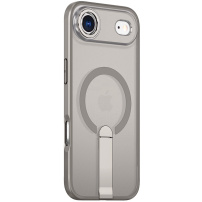 Kryt s výklopným stojánkem a MagSafe pro iPhone Air - šedý