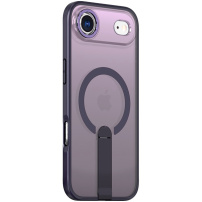 Kryt s výklopným stojánkem a MagSafe pro iPhone Air - tmavě fialový