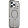 Kryt s výklopným stojánkem a MagSafe pro iPhone 17 Pro - šedý