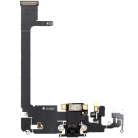 Nabíjecí a audio flex konektor pro iPhone 11 Pro Max - vesmírně šedý