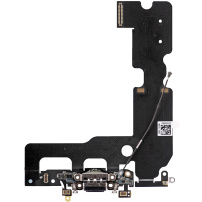 Nabíjecí a audio flex konektor pro iPhone 7 Plus - šedý