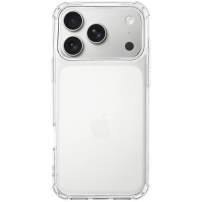 Transparentní kryt se zesílenými rohy pro iPhone 17 Pro Max - čirý
