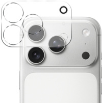 ENKAY tvrzené sklo k ochraně čoček zadního fotoaparátu pro iPhone 17 Pro Max - čiré