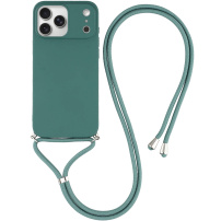 Ochranný kryt se šňůrkou pro iPhone 17 Pro Max - petrolejový