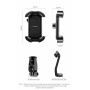 ROCKBROS HW-128 držák na kolo a motorku na řídítka pro iPhone - modrý