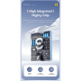 ESSAGER ES-CD54 mini rychlonabíjecí adaptér s porty USB-C / USB-A - 20W - bílý