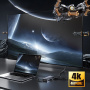 ESSAGER ES-HB01 6v1 hub - SSD disk / HDMI / 2x USB-C / 2x USB-A na USB-C - tmavě šedý