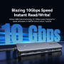 ESSAGER ES-HB01 6v1 hub - SSD disk / HDMI / 2x USB-C / 2x USB-A na USB-C - tmavě šedý