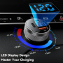 ESSAGER ES-CC26 autonabíječka s porty DC / USB-C / USB-A - 150W - černá