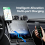 ESSAGER ES-CC26 autonabíječka s porty DC / USB-C / USB-A - 150W - černá