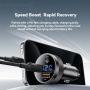ESSAGER ES-CC26 autonabíječka s porty DC / USB-C / USB-A - 150W - černá