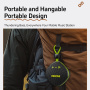 WEKOME WD-07 bezdrátový Bluetooth reproduktor - oranžovočerný