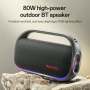 Yesido YSW31 bezdrátový Bluetooth reproduktor s podsvícením - černý