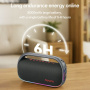 Yesido YSW31 bezdrátový Bluetooth reproduktor s podsvícením - černý