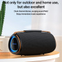 Yesido YSW38 bezdrátový Bluetooth reproduktor s podsvícením - černý
