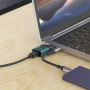 ONTEN UC103M video redukce - Mini Display Port na USB-C - petrolejová