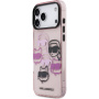 Karl Lagerfeld IML Multi K&CH Heads kryt pro iPhone 17 Pro Max - růžový