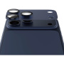 PanzerGlass FENDER tvrzené sklo s kovovým rámečkem k ochraně čoček fotoaparátu pro iPhone 17 Pro Max - tmavě modré